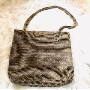 THE SAK.   Crochet purse